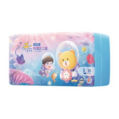 泰迪熊拉拉裤L码超薄透气干爽