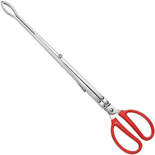 泥鳅黄鳝夹鳝鱼夹不锈钢钳子防滑赶海神器抓螃蟹龙虾工具火钳垃圾