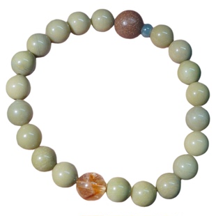 OkFineyard【旷野】天然阿拉善玛瑙手串女中药合香珠手链小众设计