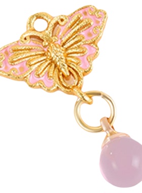 沙金滴油保色挂坠小提溜diy配件