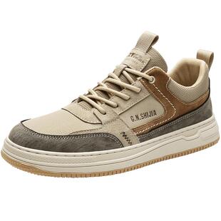 公牛世家鞋子男鞋板鞋男款运动鞋春秋冬季男士休闲鞋潮牌高级