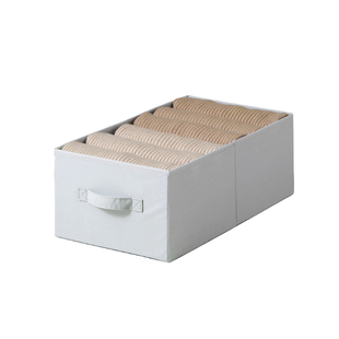 衣柜衣服裤子收纳箱衣物分层整理神器家用布艺分格抽屉式收纳盒子