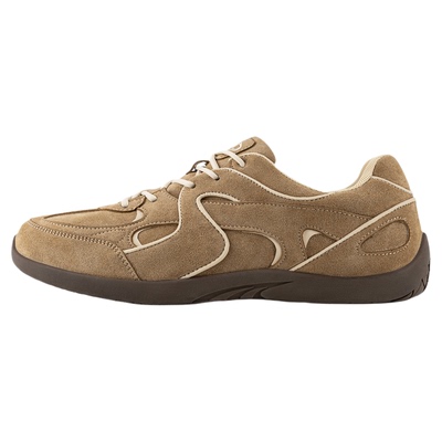 MRA德训鞋男2026新款复古薄底平底运动休闲赛车鞋轻便训练板鞋春