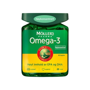 新版【2瓶X80粒】挪威沐乐思Mollers护心鱼油血管高纯度深海鱼油