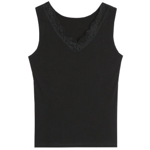 2026夏装蕾丝背心莫代尔女士纯色拼接打底小吊带衫修身性感内搭女