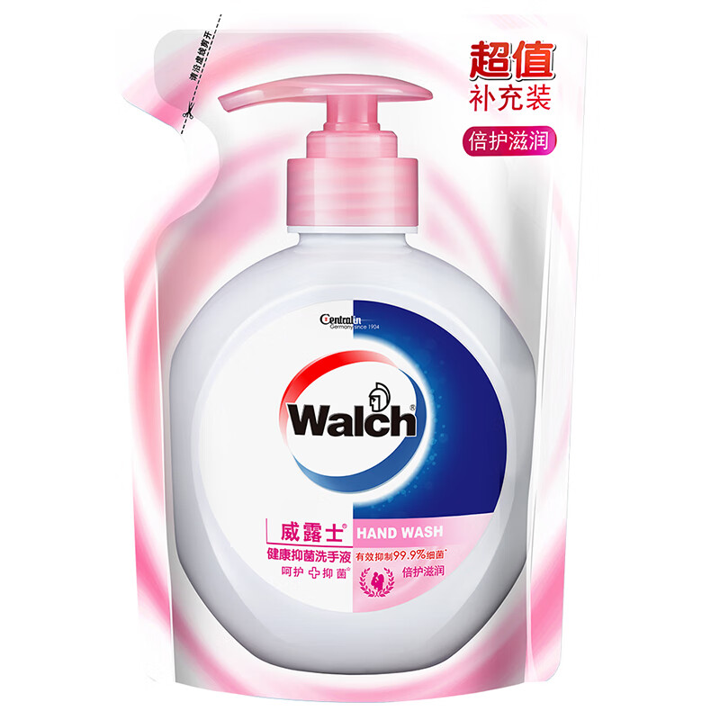 威露士抑菌洗手液倍护滋润补充装