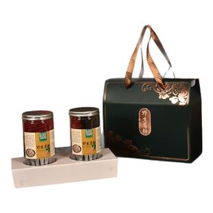 通用两斤套装野生葛根粉礼品盒2瓶葛粉塑料罐包装盒礼盒现货包邮