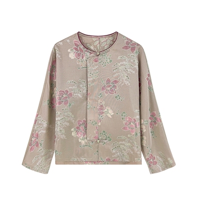 外套JKJS提花国风盘扣新中式