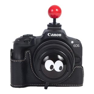 适用富士XT30三代相机眼仔镜头盖XT50热靴盖XS10 XS20XT5卡通52mm