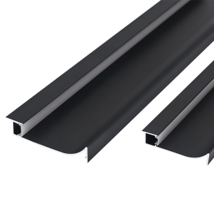 铝合金发光灯带踢脚线带LED灯金属隐形隐藏嵌入式暗装内嵌地脚线