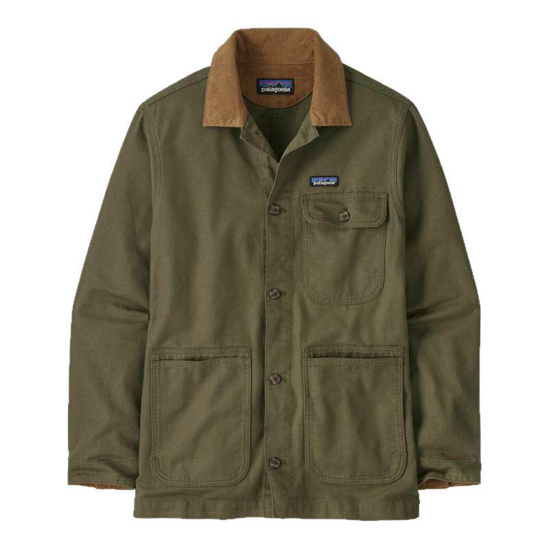 Patagonia/巴塔哥尼亚男士外套帆布工装夹克户外男装秋季风衣做旧