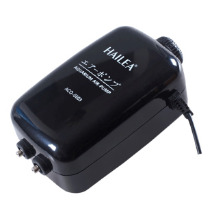 海利氧气泵 双孔单孔增氧泵 水族箱超静音气泵 鱼缸增氧 打氧气泵