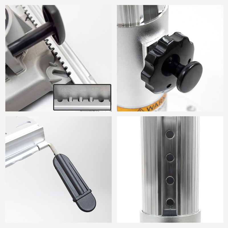 船艇座椅手动升降底座快艇游艇冲锋舟橡皮艇可调节铝合金带安装板