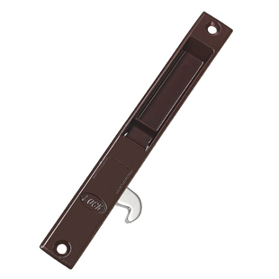 老式90铝合金门窗钩锁自动碰锁窗户锁推拉窗锁扣移门扣免打孔勾锁