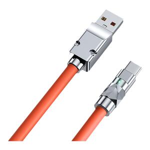 能适正品Typec数据线100W快充6A适用华为oppo小米vivo加粗tpyec充电线器手机安卓超级闪充车载tapyc机客线tc