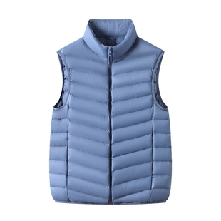 鸭鸭男士轻薄羽绒马甲男2025冬季新款商务内外穿背心马夹内胆外套