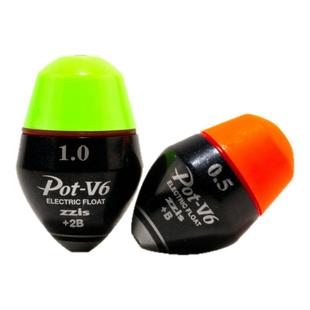 2023 韩国ZZIS POT V6 电子阿波夜光浮漂 夜钓远投抗风浪电子浮标