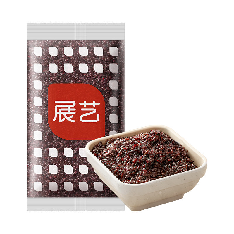 展艺紫米馅料月饼馅料烘焙奶茶用