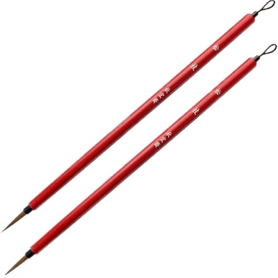 秋宏斋手工水彩画笔蒲公英劲草