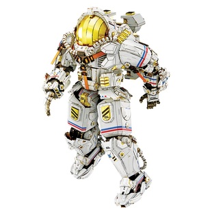 拼酷-神舟航天员金属拼装模型3D立体拼图手工DIY成年减压玩具摆件