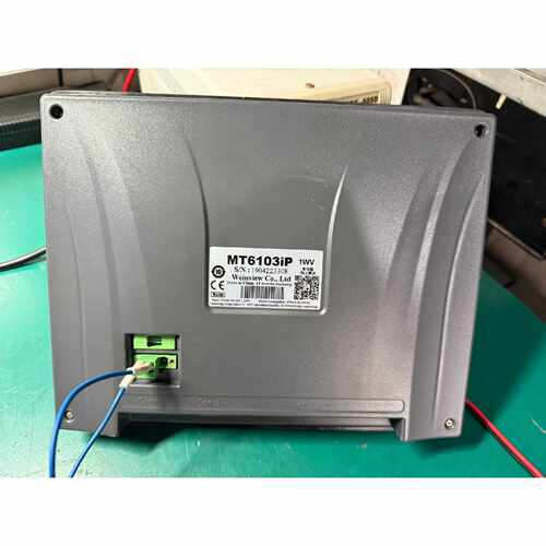 议价威纶通MT6103iP触摸屏10寸拆机件功能正常成色维修