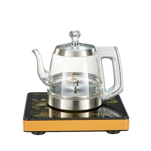 自动上水电热水壶玻璃小型自吸式底部抽水烧开水茶壶电加热单炉
