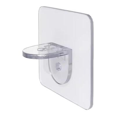 隔板钉衣柜免钉固定托架隔板卡扣