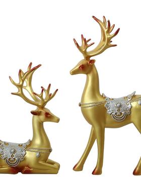 炫风创意家居装饰品对兔摆件