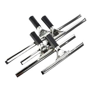 白云超宝C-066不锈钢玻璃刮擦窗刮水器地面推刷清洁刀子带胶刮条