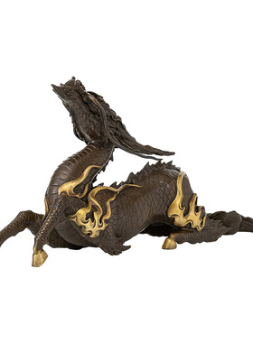 【祥瑞麒麟】【纯铜材质摆件】