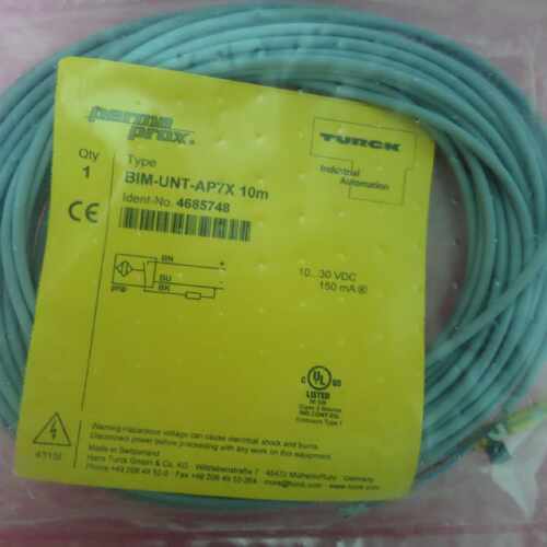 议价全新原装进口TURCK图尔克 BIM-UNT-AP7X 10M 4685748 现货
