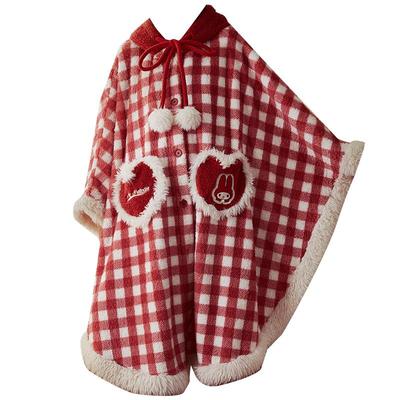 Gukoo/果壳家居服睡袍斗篷
