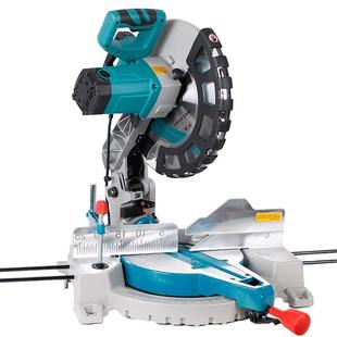 博大14寸355大型切割机锯铝机界铝机斜断锯大功率带激光斜切割锯