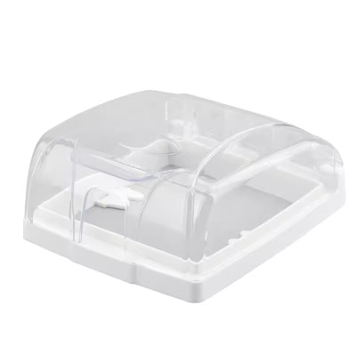 电制开关英式插座13a透明暗装