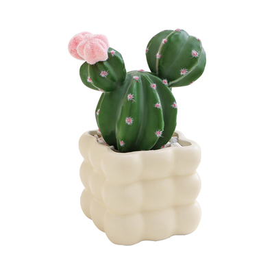 花草堂客厅餐桌面仿真花假花盆栽