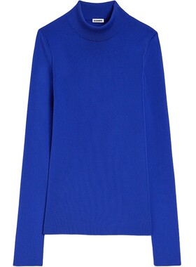 JILSANDER女士修身长袖罗纹针织衫
