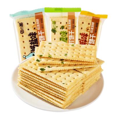 苏打饼干香葱奶盐无蔗糖咸味零食