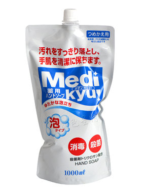 洗手液日本进口替换装植物洁净