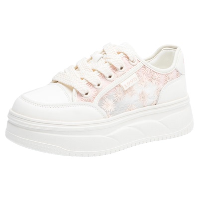 大东官方正品厚底小白鞋板鞋