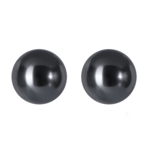 925纯银大溪地黑色珍珠耳钩耳钉轻奢高级感气质大气耳环2026新款