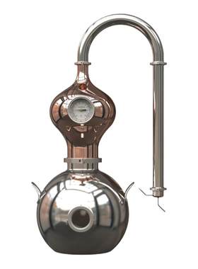 葫芦紫铜家用纯露精油蒸馏器白酒