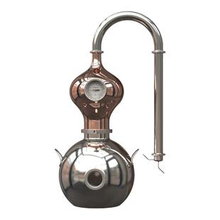 葫芦家用纯露精油蒸馏机纯铜 白酒威士忌酿酒设备蒸馏器