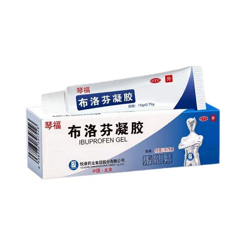 [琴福]布洛芬凝胶5%*15g*1支/盒