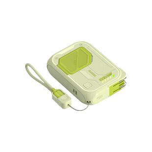 3C认证自带AC插头磁吸无线充电宝五合一快充大容量便携移动电源通用适用华为小米苹果OPPOvivo可带上飞机携带