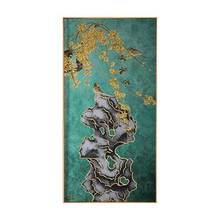 朱炳仁铜壁画 四时佳兴系列入户玄关客厅装饰画国风禅意四季挂画