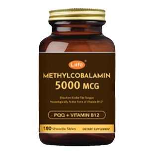 【自营】美国Liife甲钴胺片维生素b12族营养神经活性叶酸中老年