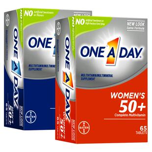 拜耳OneADay复合维生素B族高含量VB中老年女50岁