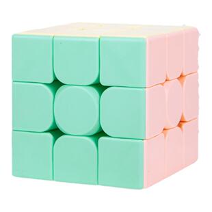得力魔方马卡龙二阶三阶四阶魔方儿童比赛专用益智玩具全套