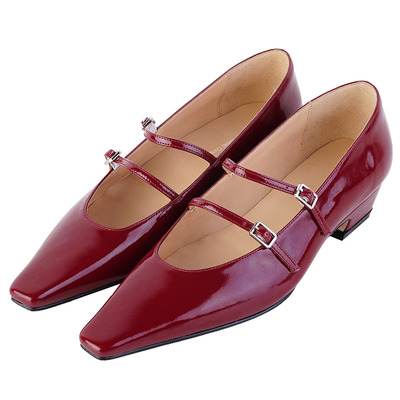 IORE理想矿石双带玛丽珍低跟单鞋