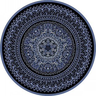 北欧民族风户外帐篷圆形美式复古床边圆地毯卧室书房吊篮梳妆台垫